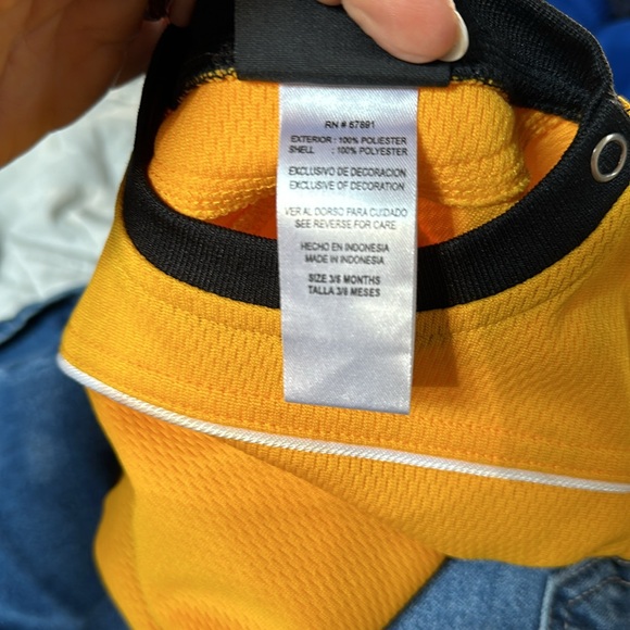 NFL TEAM APPAREL REEBOK KIDS STEELERS ONSIE - Picture 4 of 4